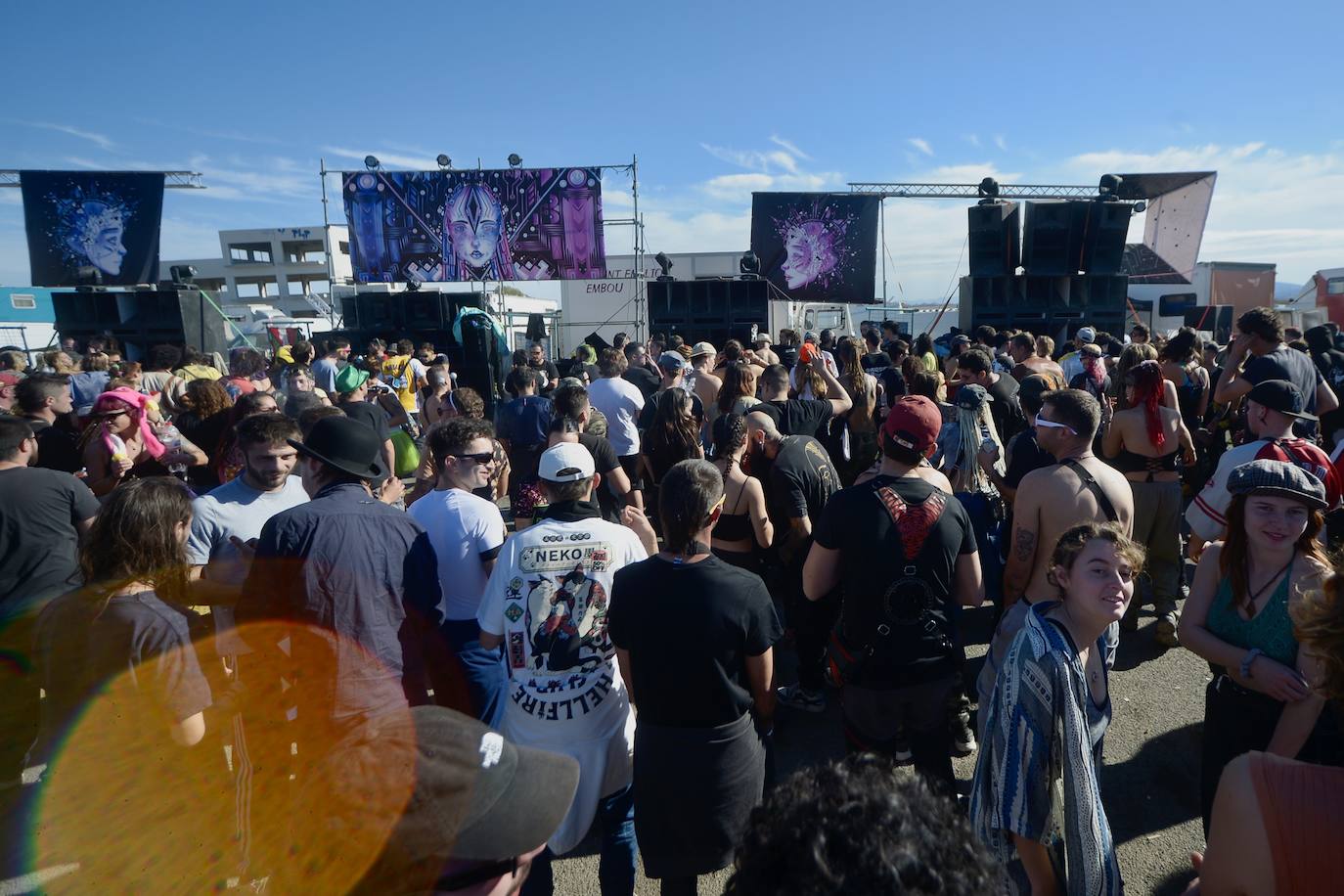 La &#039;rave&#039; de Fuente Álamo, en imágenes