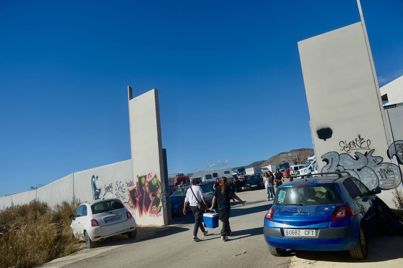 La &#039;rave&#039; de Fuente Álamo, en imágenes