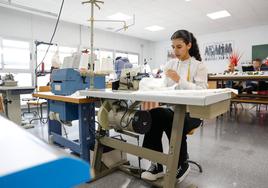 Una alumna de Formación Profesional en una imagen de archivo.