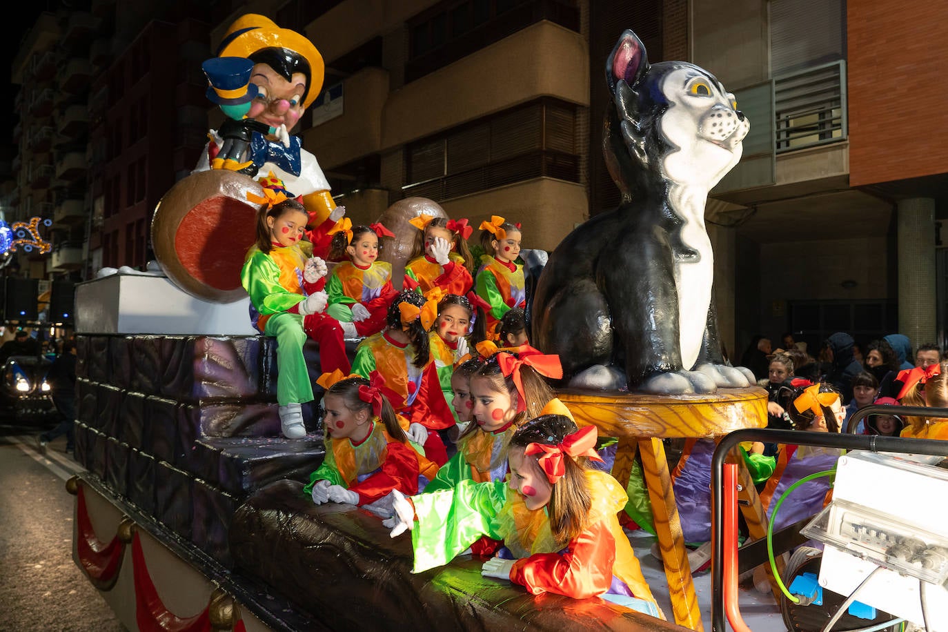La cabalgata de los Reyes Magos de Lorca, en imágenes