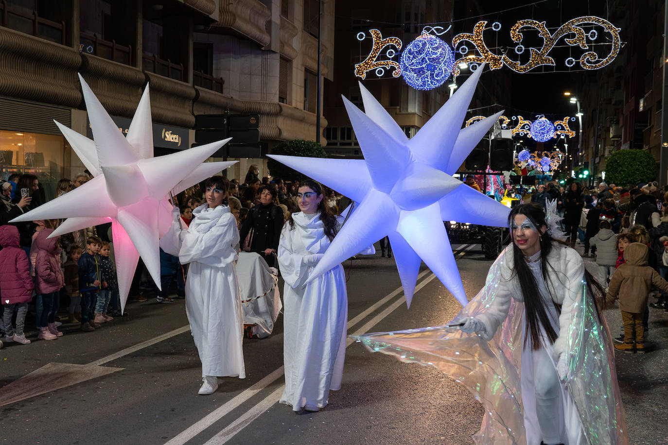 La cabalgata de los Reyes Magos de Lorca, en imágenes