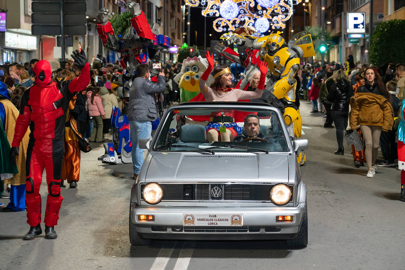 La cabalgata de los Reyes Magos de Lorca, en imágenes