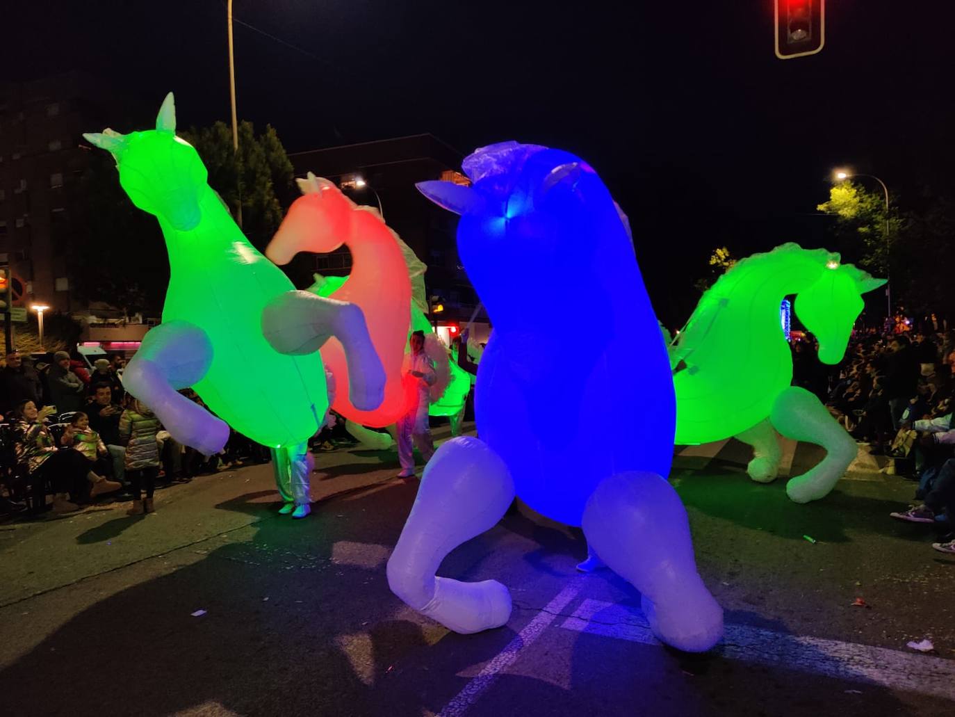 La cabalgata de los Reyes Magos de Murcia, en imágenes
