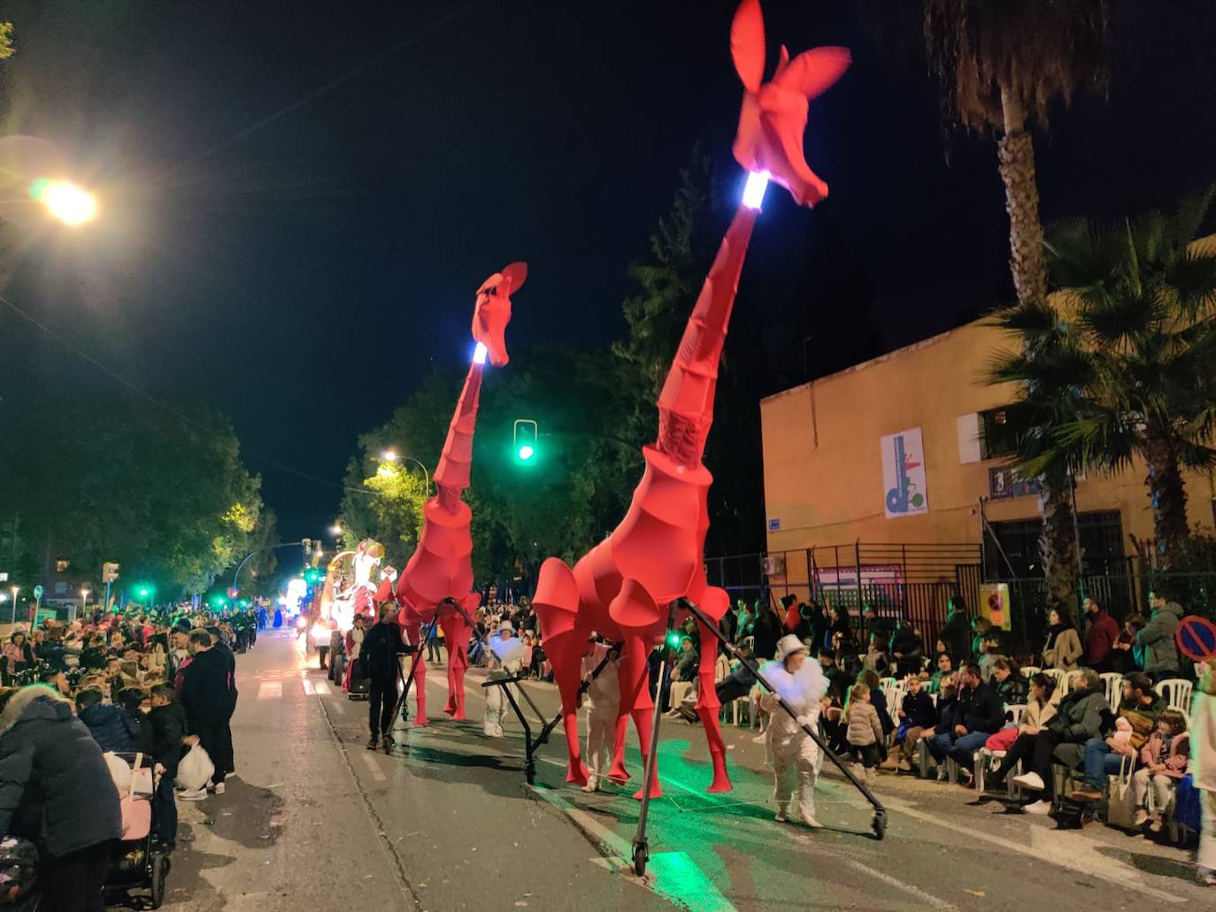 La cabalgata de los Reyes Magos de Murcia, en imágenes
