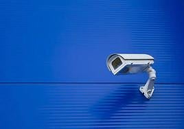 Cámara de videovigilancia.