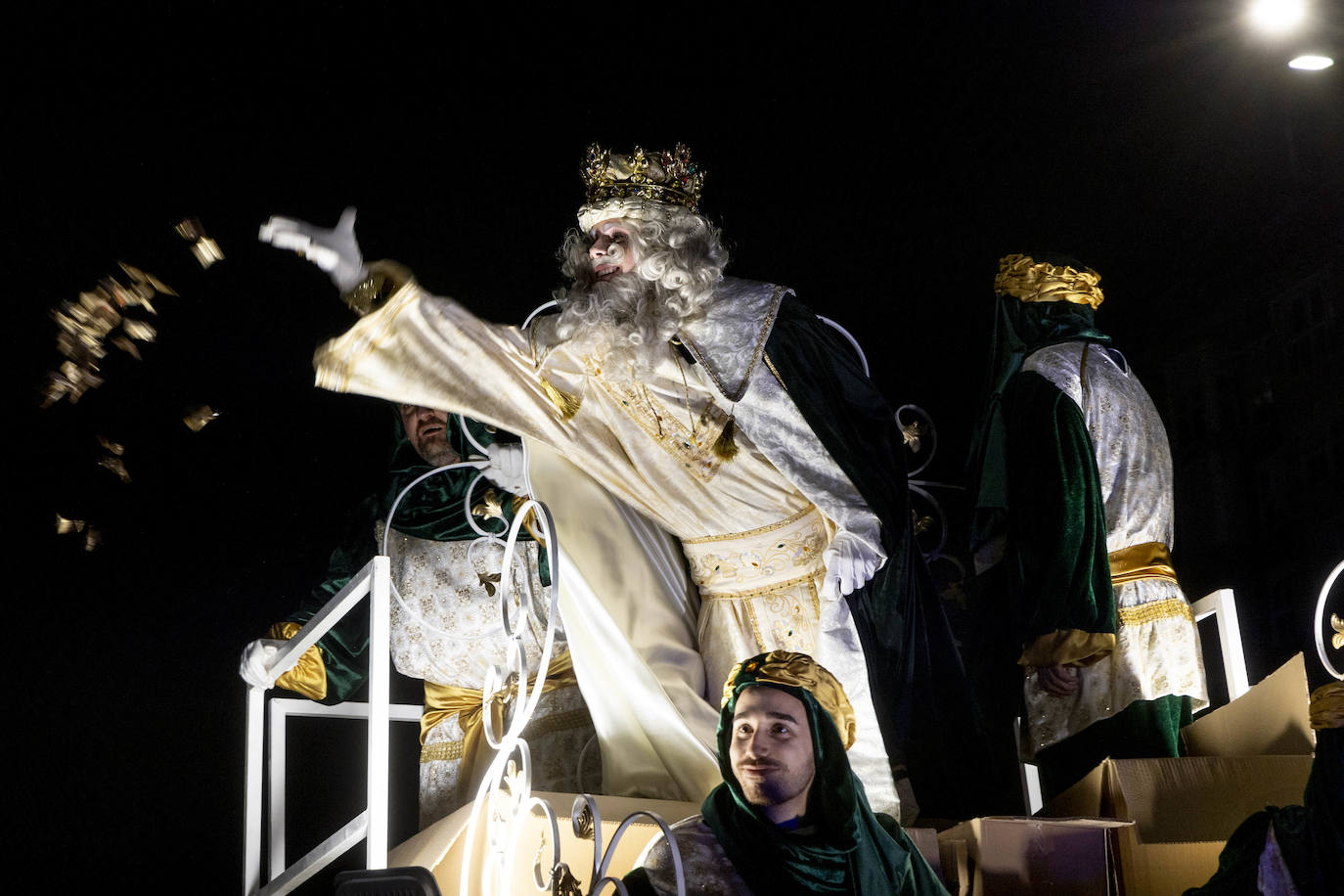 Las imágenes de la cabalgata de Reyes Magos en Cartagena