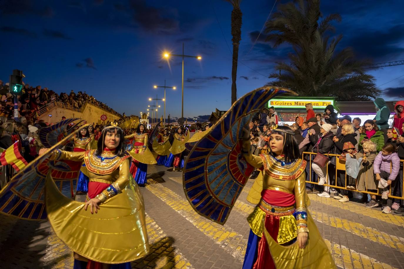 La cabalgata de Reyes Magos de Torrevieja, en imágenes