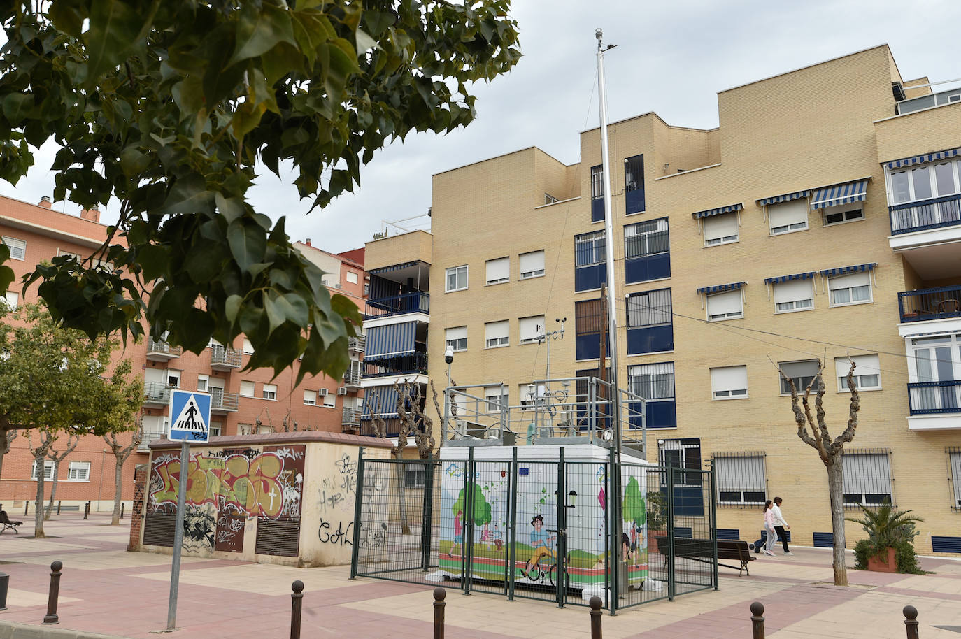 La estación de San Basilio, en una foto reciente.