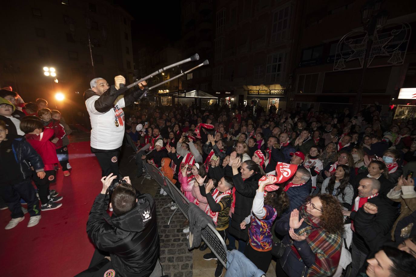 La celebración de la victoria del Jimbee en la Supercopa, en imágenes