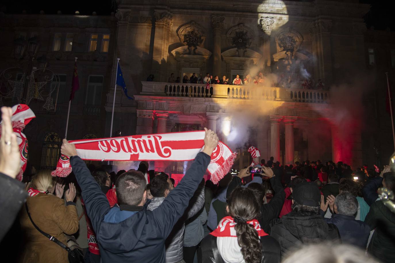 La celebración de la victoria del Jimbee en la Supercopa, en imágenes