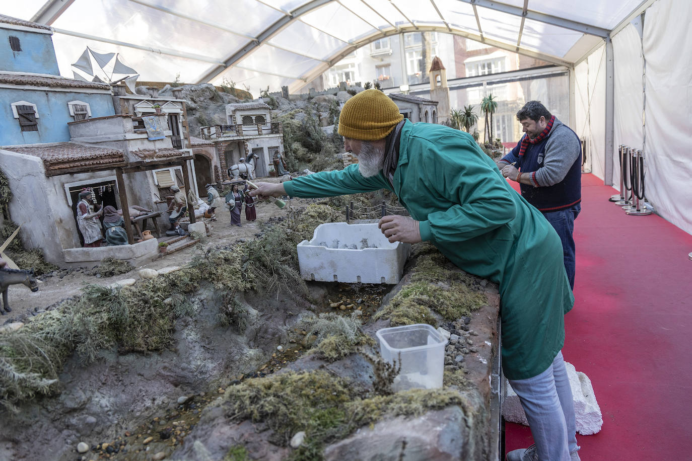 Las imágenes del fin de la Navidad en Cartagena