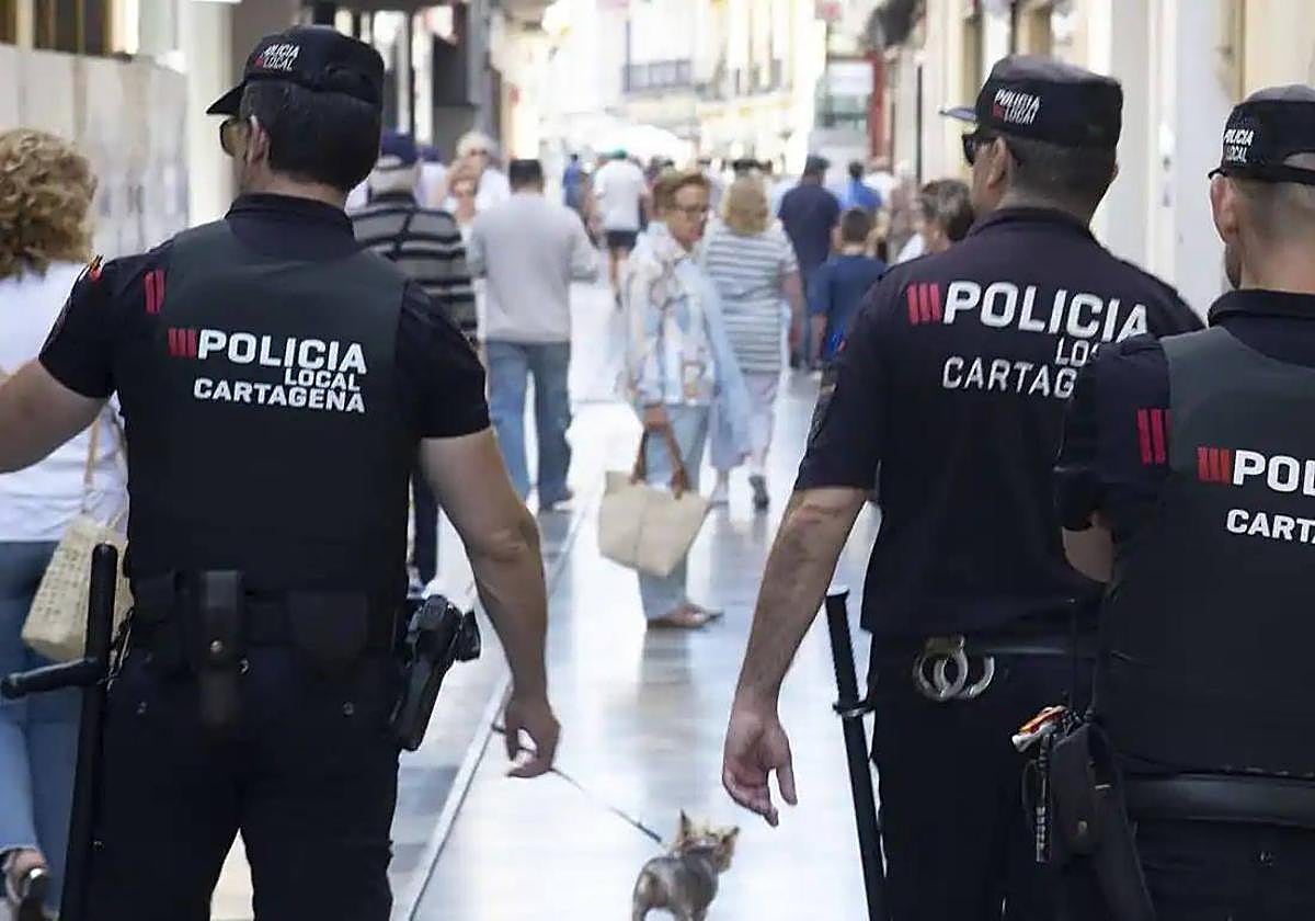 Imagen de archivo de la Policía Local de Cartagena.