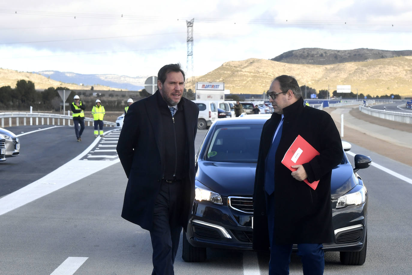 Inauguración del último tramo de la autovía A-33