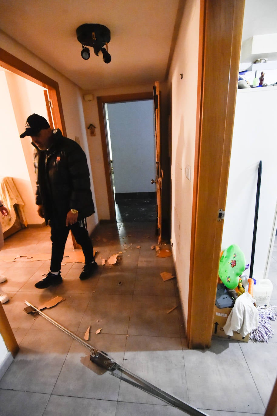 Los destrozos causados por una empresa de desokupas en La Alberca, en imágenes