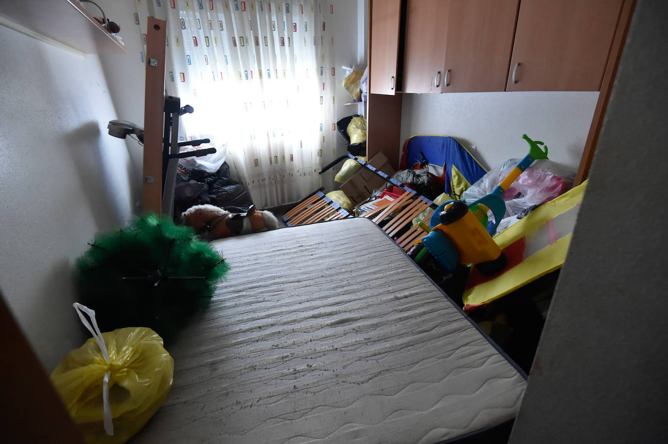 Los destrozos causados por una empresa de desokupas en La Alberca, en imágenes