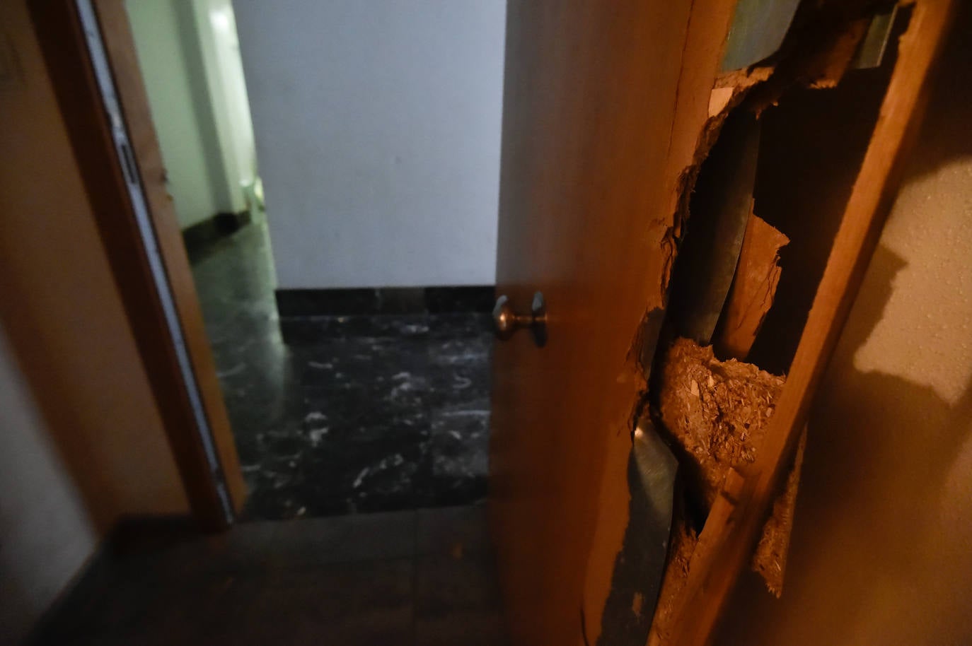 Los destrozos causados por una empresa de desokupas en La Alberca, en imágenes