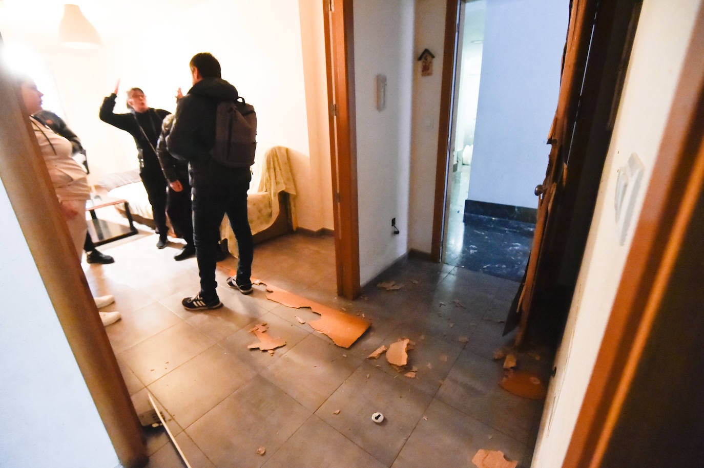 Los destrozos causados por una empresa de desokupas en La Alberca, en imágenes