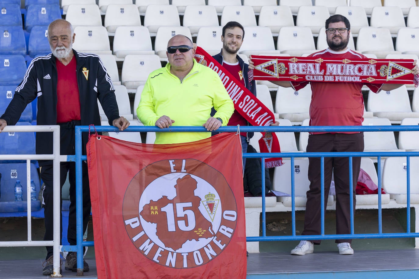 Las imágenes del partido entre el Melilla y el Real Murcia