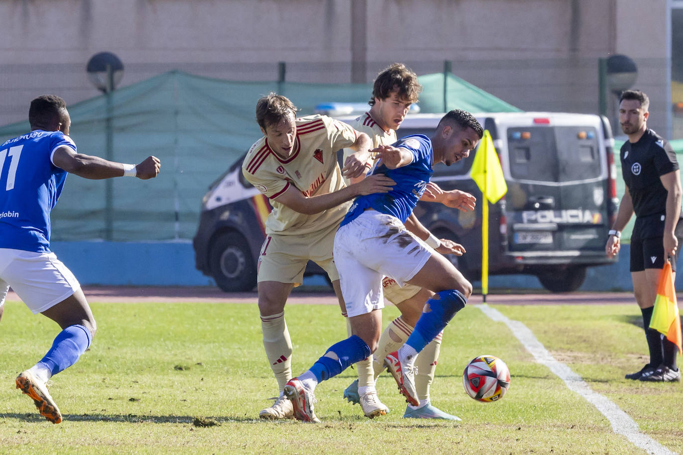 Las imágenes del partido entre el Melilla y el Real Murcia