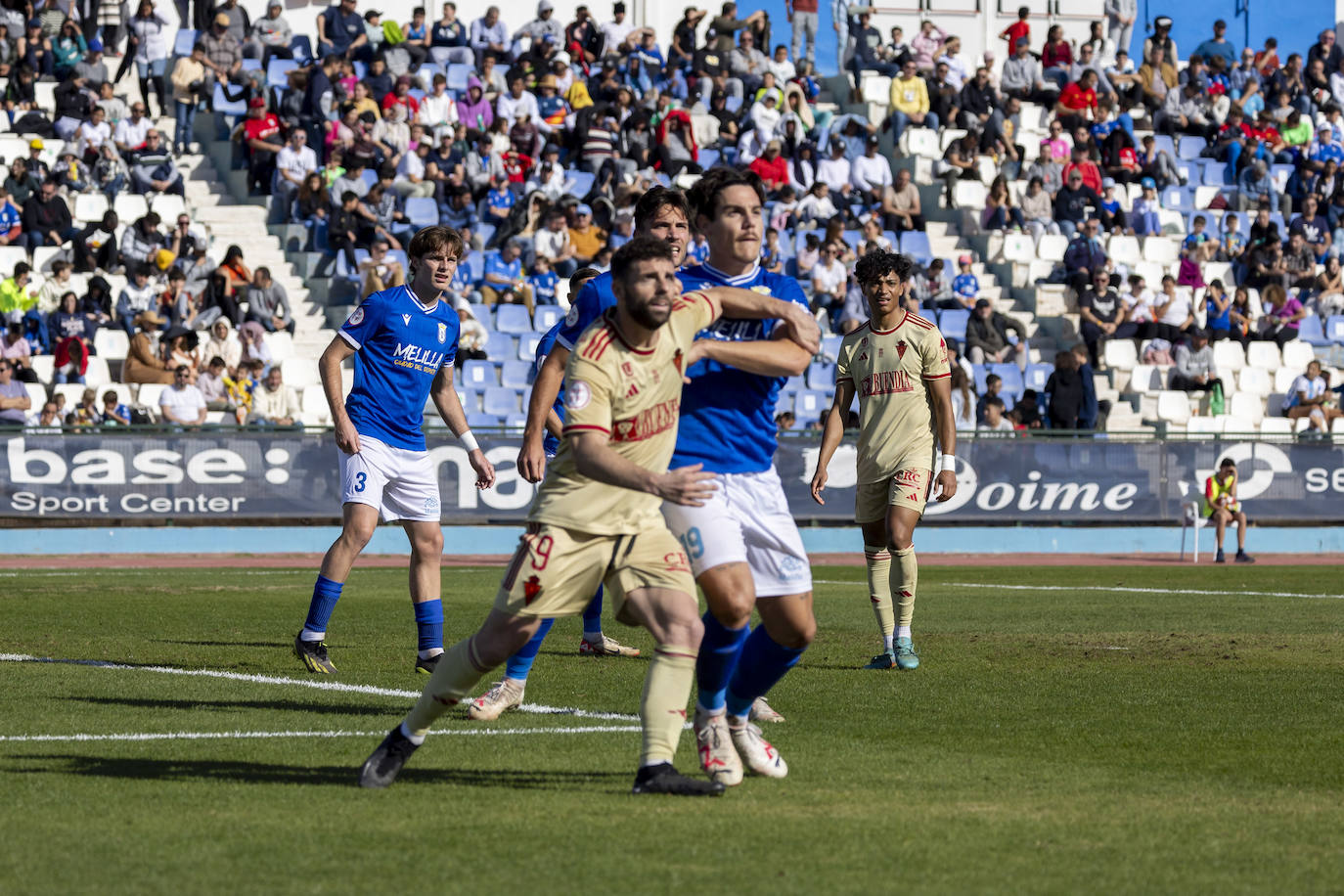 Las imágenes del partido entre el Melilla y el Real Murcia