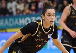 La mexicanofrancesa Lou López-Sénéchal, ayer.