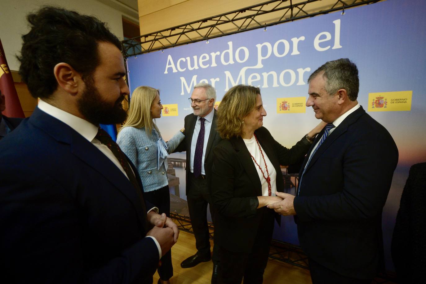 La firma de la Comisión Interadministrativa del Mar Menor, en imágenes