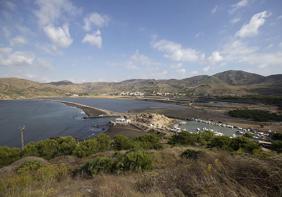 Panorámica de la bahía de Portmán, en una imagen de archivo