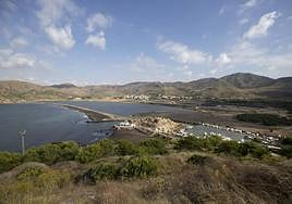 Panorámica de la bahía de Portmán, en una imagen de archivo