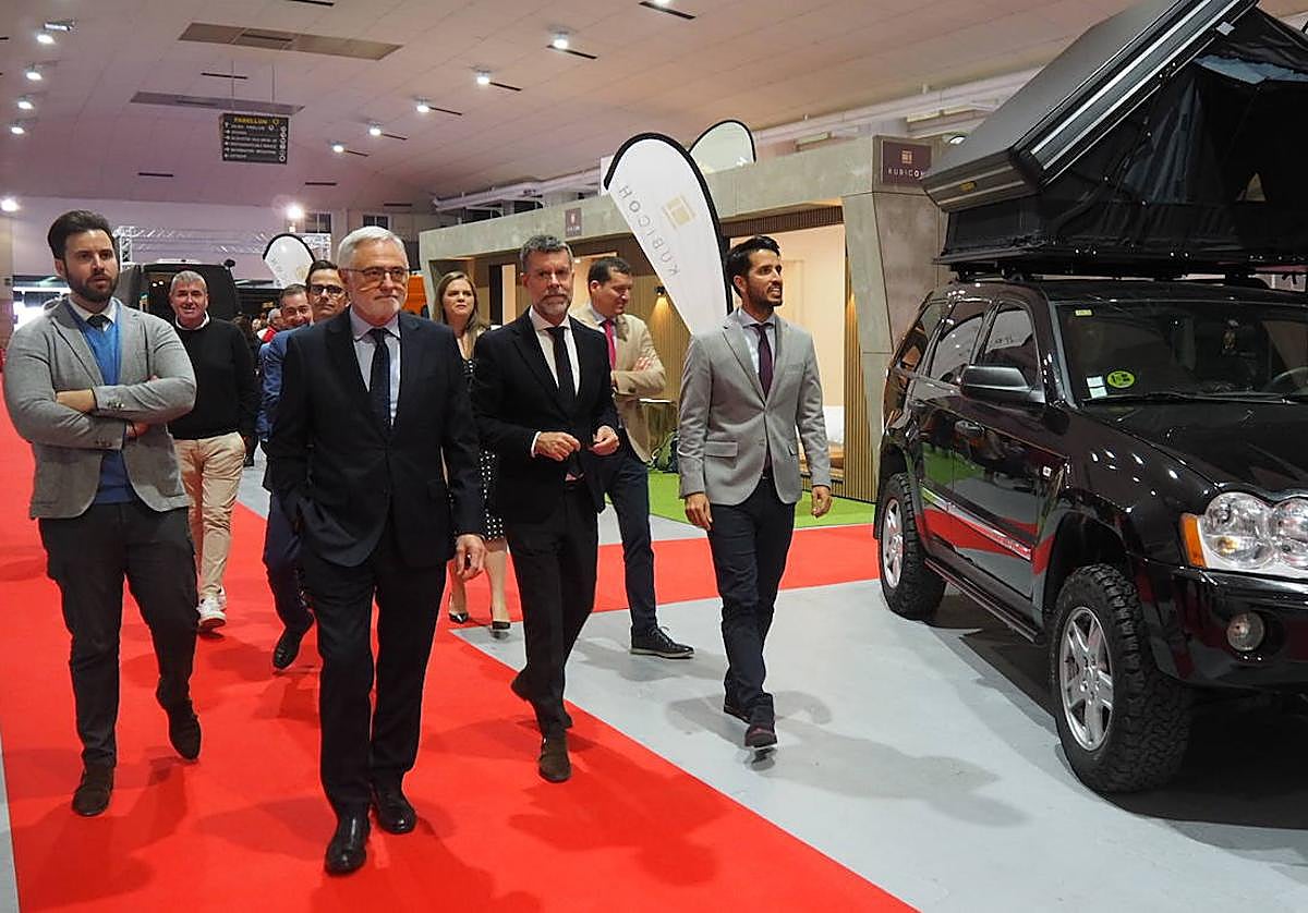 La inauguración, este jueves, del IV Salón del Caravaning y Tiempo Libre del Levante.