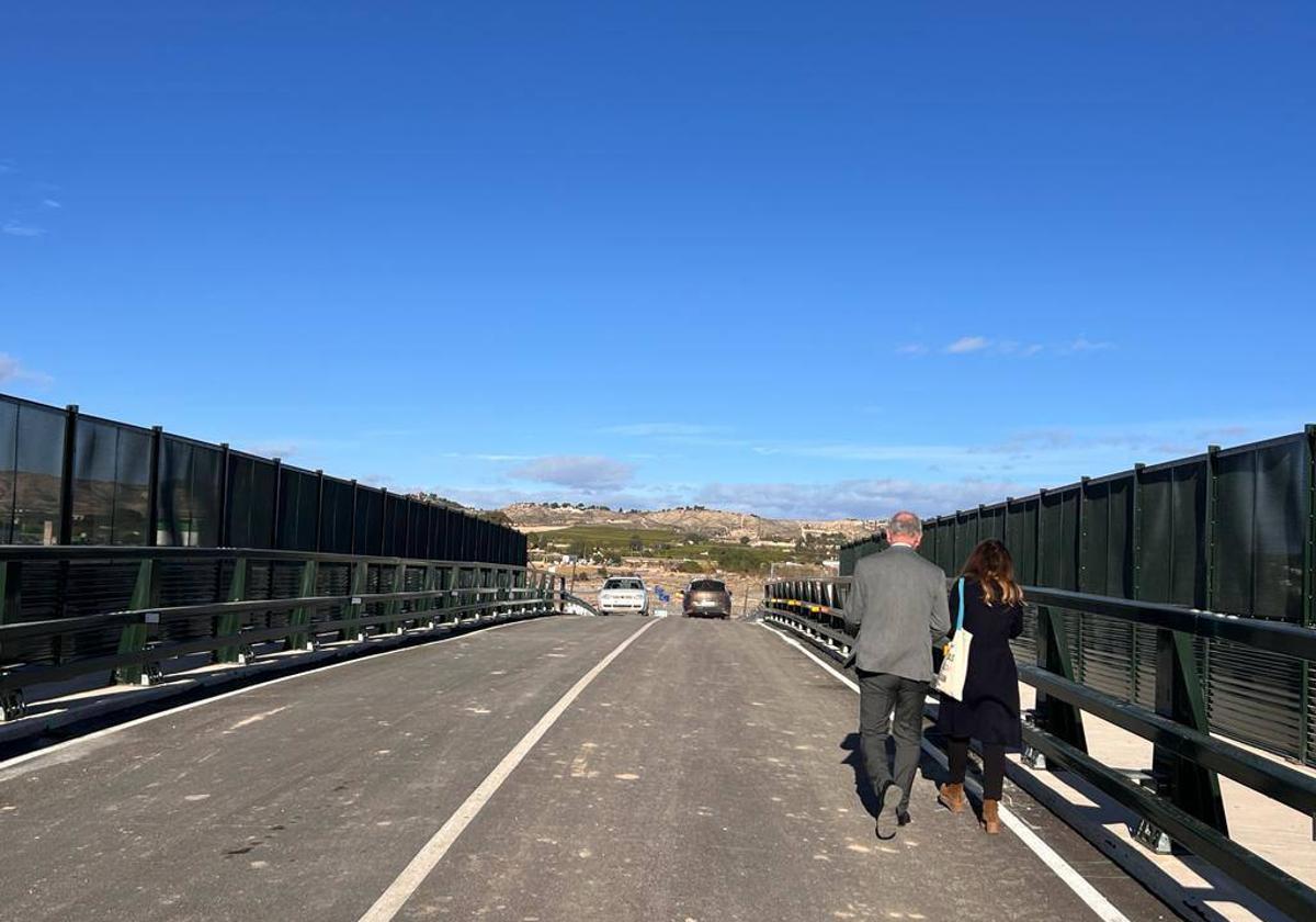 Apertura de los puentes Adif de Sangonera la Seca.