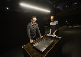 Eduardo Balanza y Pedro Guirao en acción.