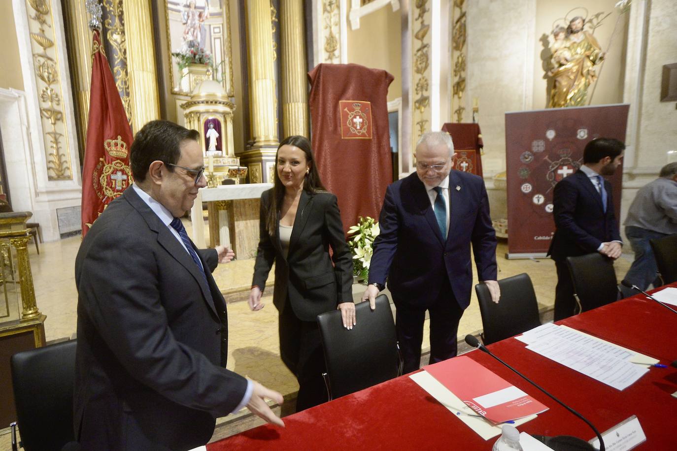 La presentación del cartel de la Semana Santa de Murcia 2024, en imágenes