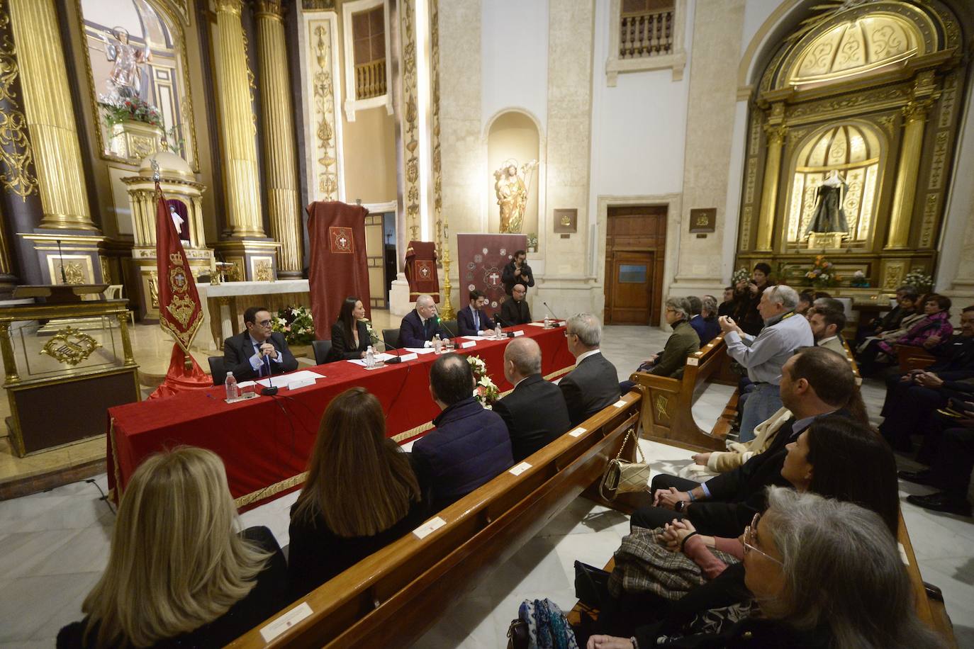 La presentación del cartel de la Semana Santa de Murcia 2024, en imágenes