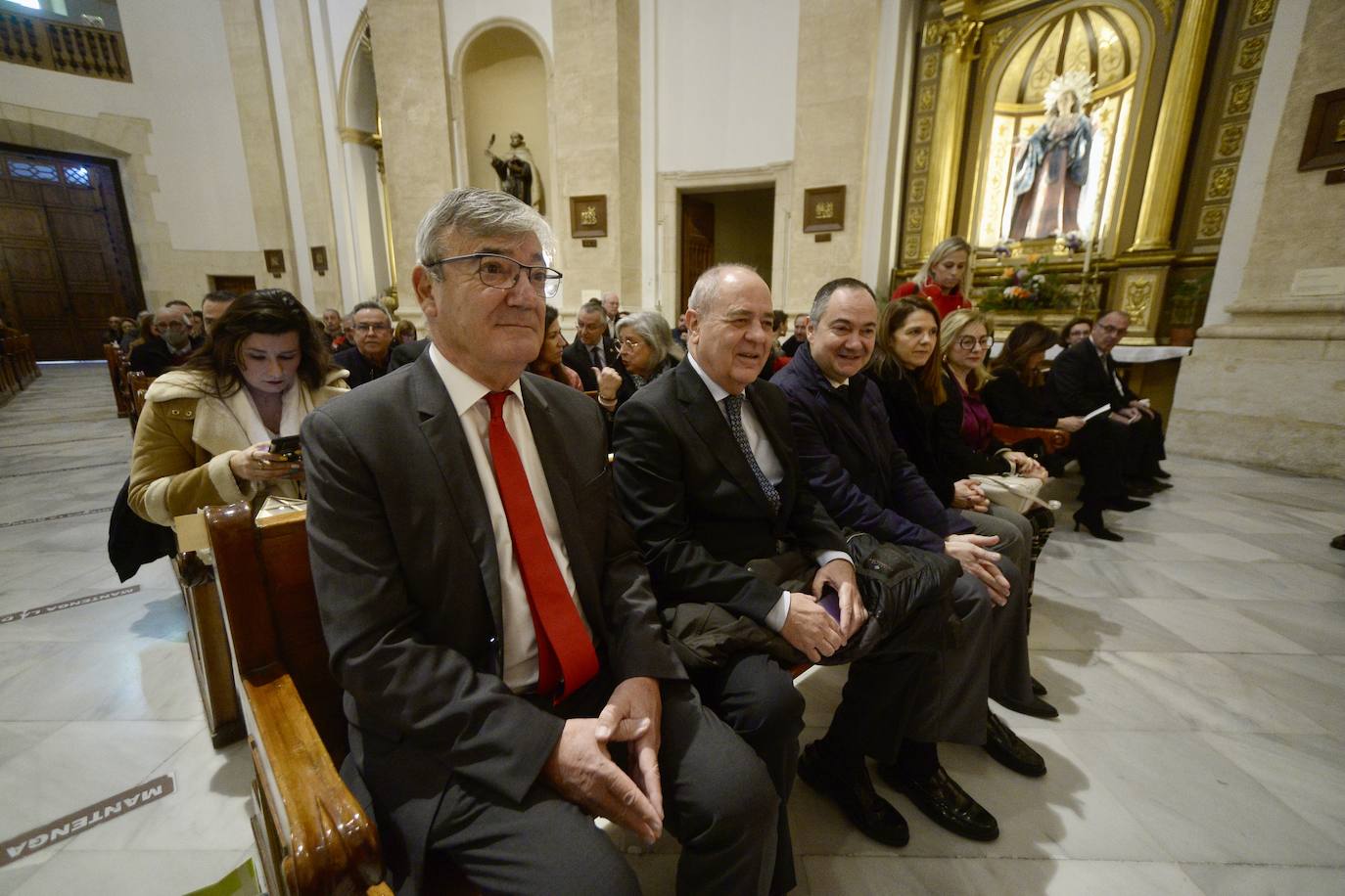 La presentación del cartel de la Semana Santa de Murcia 2024, en imágenes