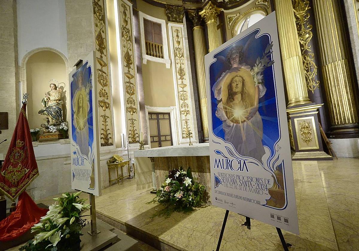 La presentación del cartel de la Semana Santa de Murcia 2024, en imágenes