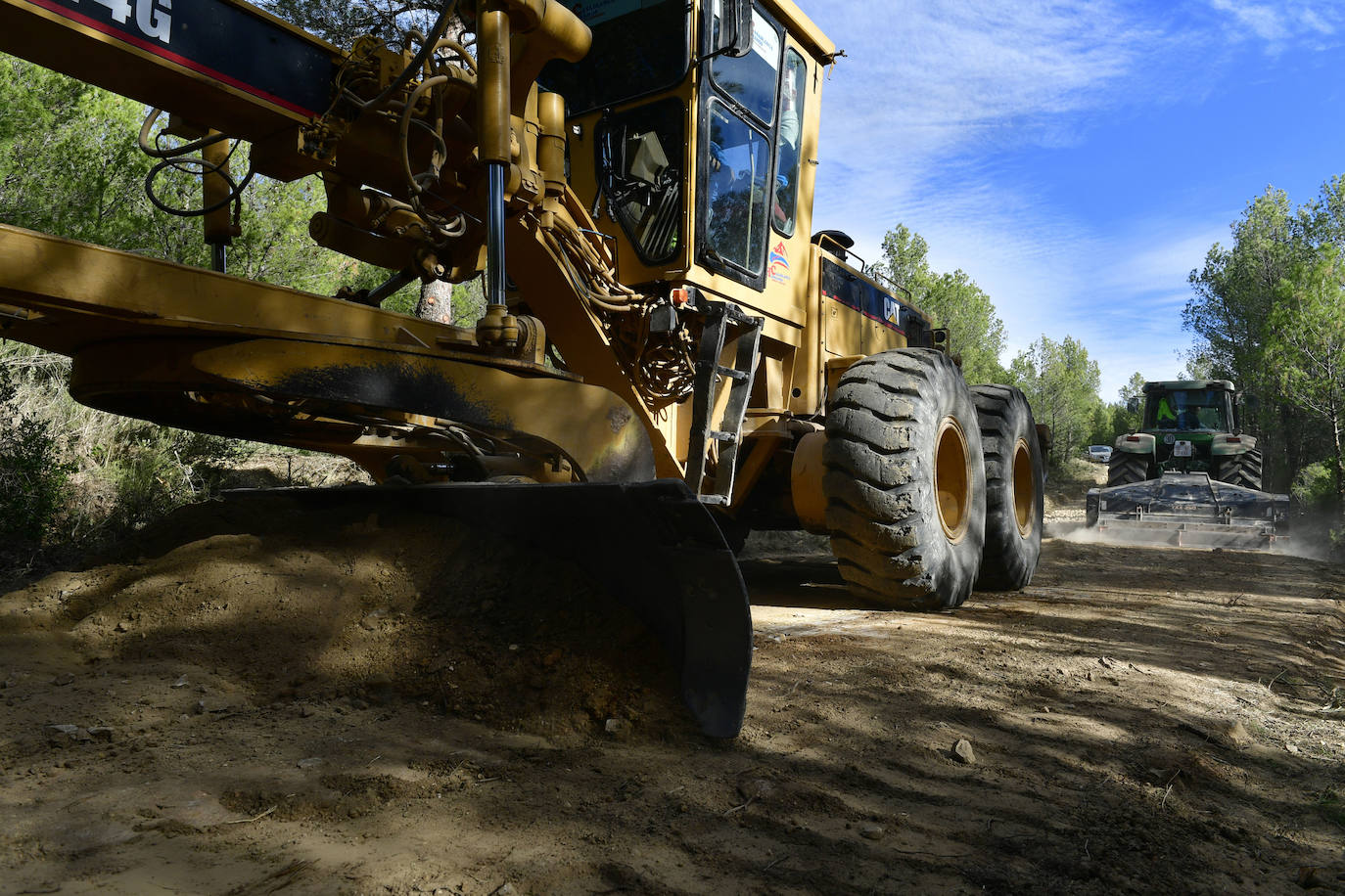 Haciendo camino. La Comunidad sigue trabajando con fondos europeos en adecuar vías para facilitar el acceso a la zona.