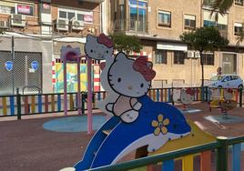 El parque de Hello Kitty de Murcia que causa furor en redes sociales.