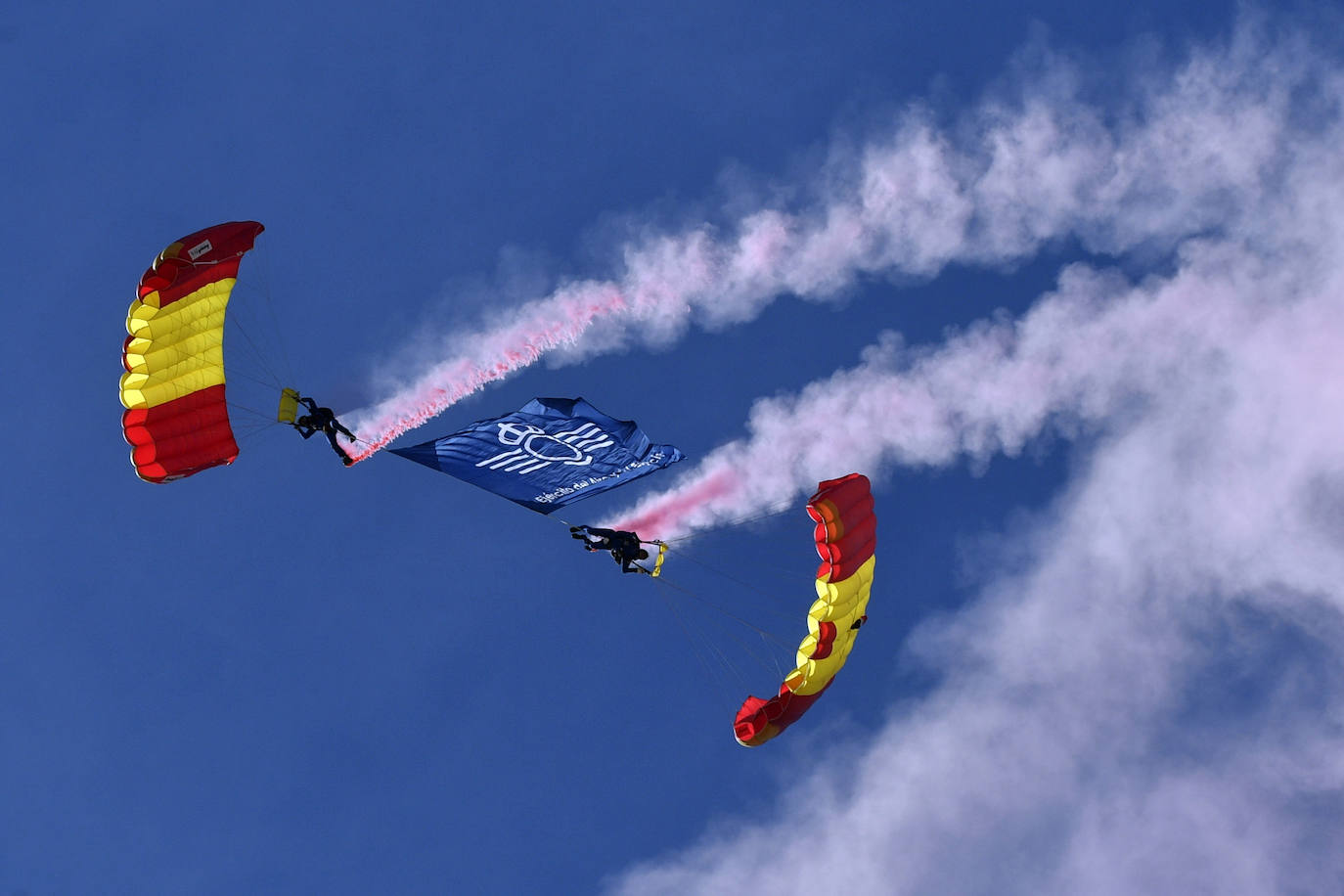 La exhibición aérea en Alcantarilla, en imágenes