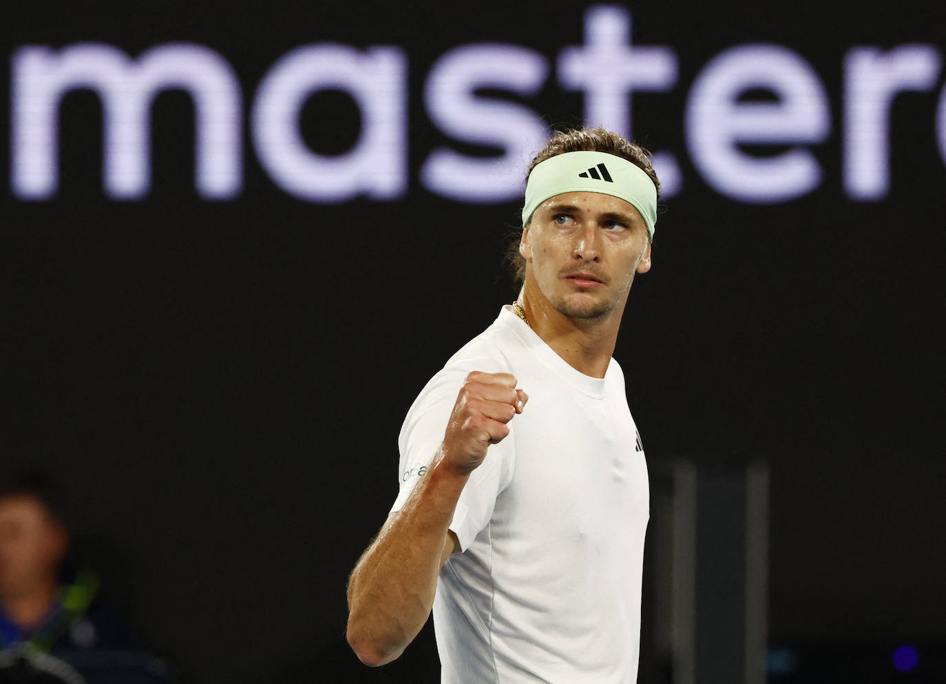 La derrota de Alcaraz ante Zverev en el Open de Australia, en imágenes