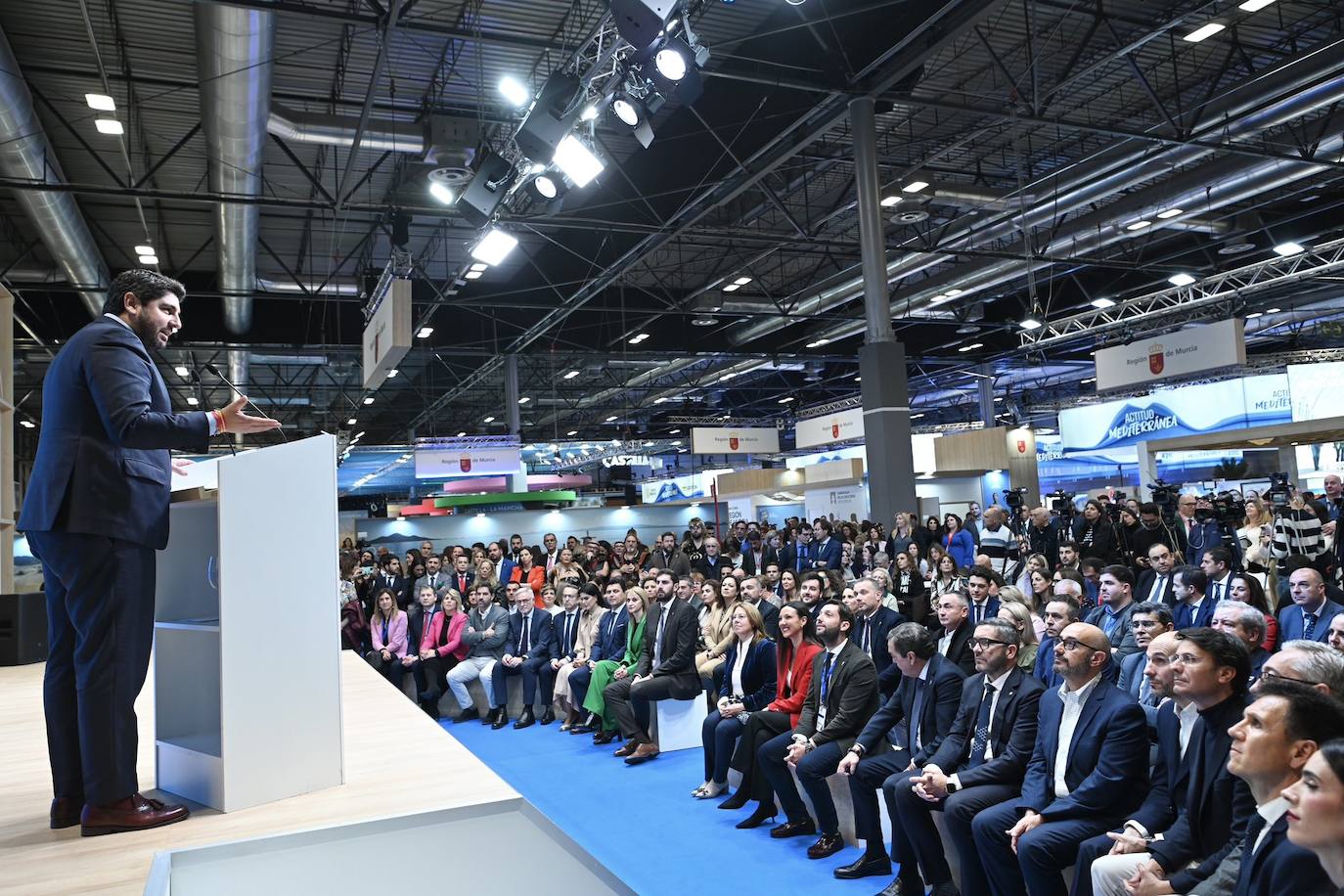 La Región de Murcia presenta su Semana Santa en Fitur, en imágenes