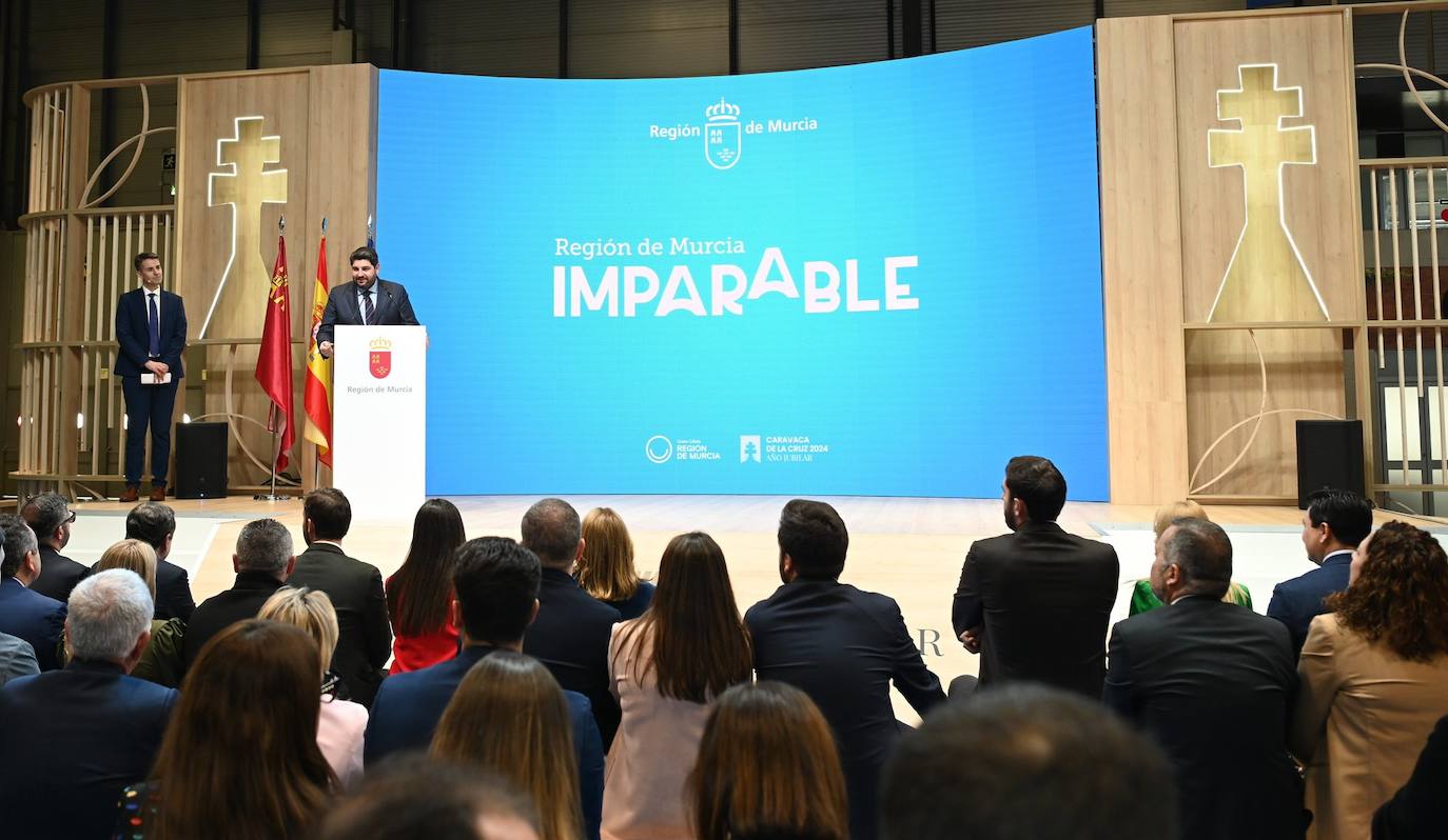 La Región de Murcia presenta su Semana Santa en Fitur, en imágenes