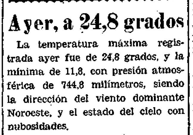 El periódico 'Línea' publicó esta noticia un 21 de enero de 1966.