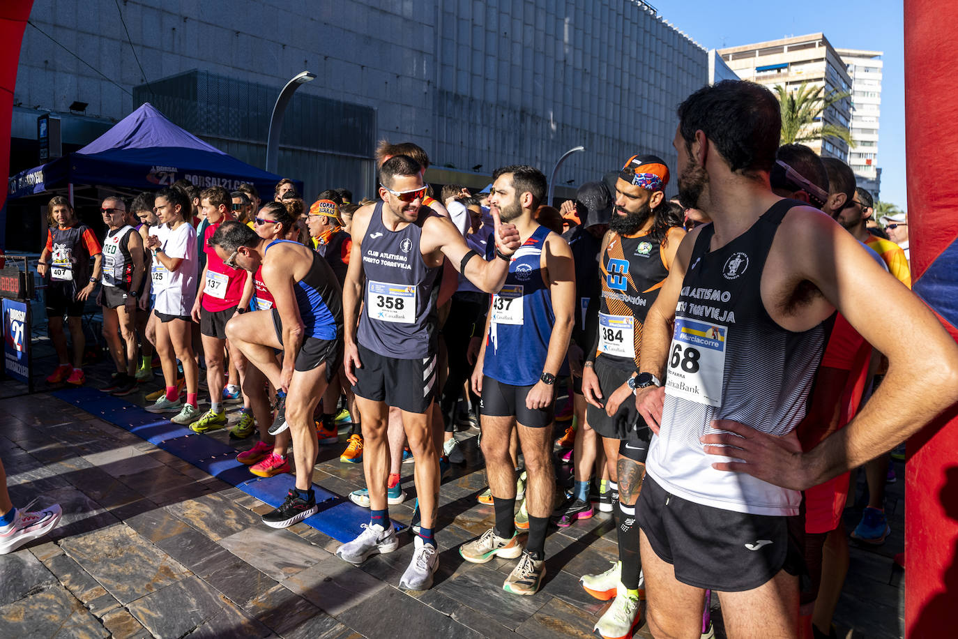 Marcha solidaria en Murcia