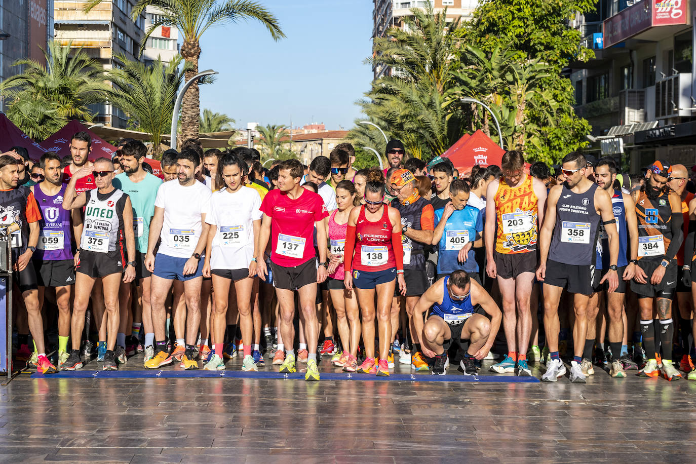 Marcha solidaria en Murcia