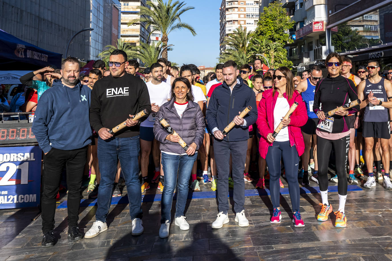 Marcha solidaria en Murcia