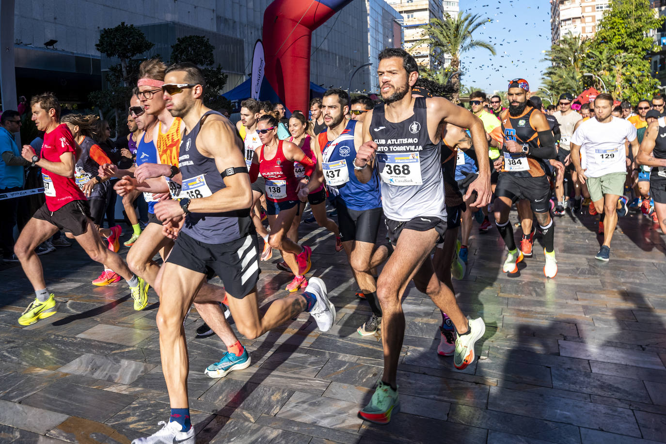 Marcha solidaria en Murcia