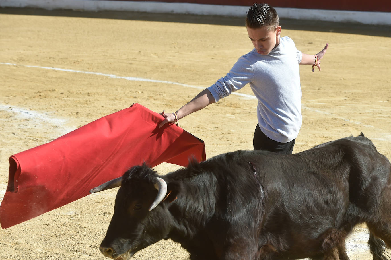 Tentadero benéfico de Ortega Cano en Torre Pacheco