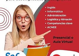 AMD Formación cuenta este año con 14 cursos gratuitos para desempleados de la Región