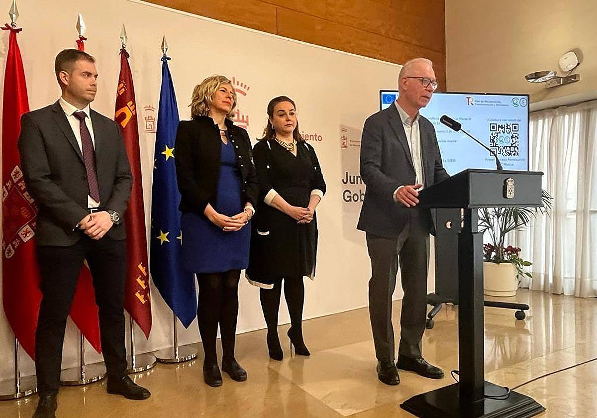 Presentación del nuevo servicio, este lunes.