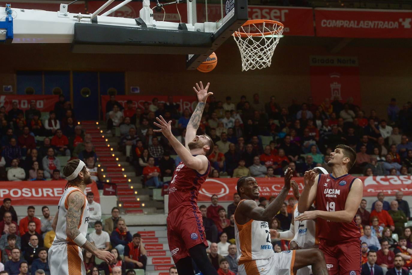 Las imágenes del partido UCAM-Promitheas (90-81)